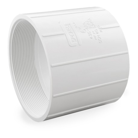 Spears 6" PVC (Sch. 40) Socket x FIP Adapter