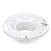 Oatey 3" Spigot, Fast Set One-Piece PVC Closet Flange - Image 1