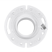 Oatey 3" Spigot, Fast Set One-Piece PVC Closet Flange - Image 3