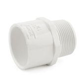 Spears 1-1/4" PVC (Sch. 40) MIP x Socket Adapter - Image 2