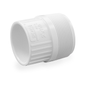 Spears 2" x 1-1/2" PVC (Sch. 40) MIP x Socket Adapter - Image 2