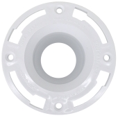 Oatey 4" Inside Pipe (Cast Iron Only), Twist-N-Set One-Piece PVC Closet Flange - Image 3