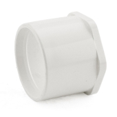 Spears 1-1/2" x 1-1/4" PVC (Sch. 40) Spigot x Socket Bushing - Image 1