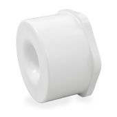 Spears 3" x 3/4" PVC (Sch. 40) Spigot x Socket Bushing - Image 1