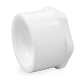 Spears 3" x 1-1/2" PVC (Sch. 40) Spigot x Socket Bushing - Image 1