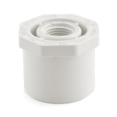 Spears 1-1/2" x 1/2" PVC (Sch. 40) Spigot x FIP Bushing - Image 1