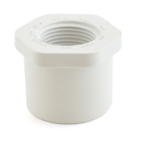 Spears 1-1/2" x 1" PVC (Sch. 40) Spigot x FIP Bushing