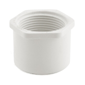Spears 1-1/2" x 1-1/4" PVC (Sch. 40) Spigot x FIP Bushing - Image 1