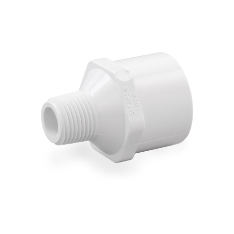 1/2" x 1" PVC (Sch. 40) MIP x Socket Adapter Spears