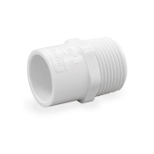 1" x 3/4" PVC (Sch. 40) MIP x Socket Adapter Spears