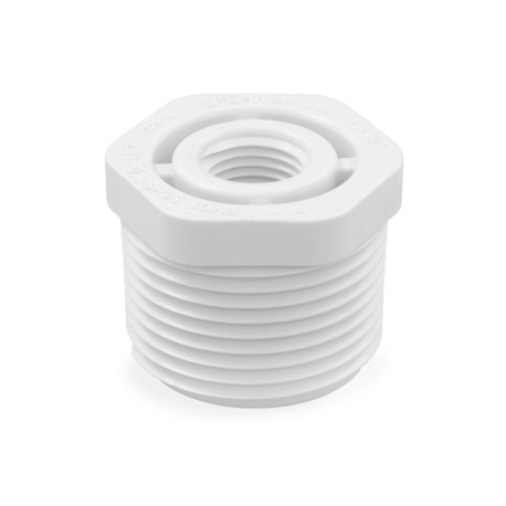 1" x 1/4" PVC (Sch. 40) MIP x FIP Bushing Spears