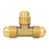 Everhot 3/8" Flare Brass Tee - Image 2