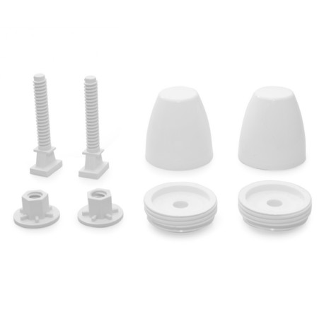 Sioux Chief PlumbPerfect Closet Bolts & SmartCap Closet Caps Kit