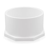 Spears 4" PVC (Sch. 40) Plug (Spigot) - Image 1