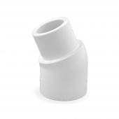 1-1/4" PVC (Sch. 40) 22.5&deg; Street Elbow Spears