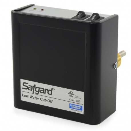 Safgard 500, Low Water Cut-Off w/ Manual Reset & Test Button, 24V Hydrolevel