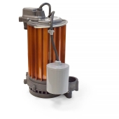 Liberty Pumps Automatic Sump Pump w/ Piggyback Wide Angle Float Switch, 10' cord, 1/2 HP, 115V - Image 1