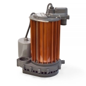 Liberty Pumps Automatic Sump Pump w/ Piggyback Wide Angle Float Switch, 10' cord, 1/2 HP, 115V - Image 2