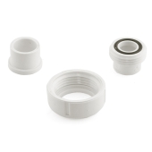 Spears 1/2" PVC (Sch. 40) Socket Union w/ Buna-N O-ring - Image 2