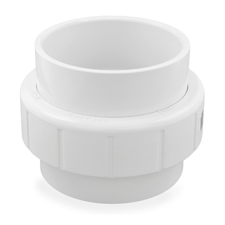 Spears 4" PVC (Sch. 40) Socket Union w/ Buna-N O-ring