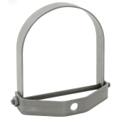 8" Black Clevis Hanger PHD