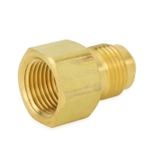 Everhot 3/8" Flare x 3/8" Female NPT Threaded Brass Adapter - Image 2