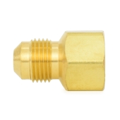 Everhot 3/8" Flare x 3/8" Female NPT Threaded Brass Adapter - Image 4