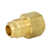 Everhot 1/2" Flare x 1/2" Female NPT Threaded Brass Adapter - Image 1