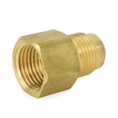 Everhot 1/2" Flare x 1/2" Female NPT Threaded Brass Adapter - Image 2