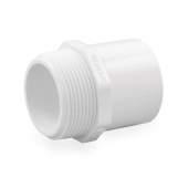 Spears 1-1/2" PVC (Sch. 40) MIP x Spigot Adapter - Image 1