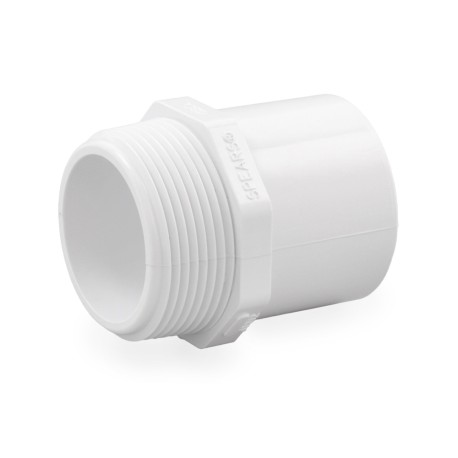 Spears 1-1/2" PVC (Sch. 40) MIP x Spigot Adapter