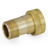 Viega 3/4" MNPT x ManaBloc Supply Adapter, Brass - Image 1