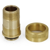 Viega 3/4" MNPT x ManaBloc Supply Adapter, Brass - Image 4