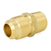 5/8" Flare x 1/2" Male NPT Threaded Brass Adapter Everhot