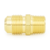 5/8" Flare x 1/2" Male NPT Threaded Brass Adapter Everhot