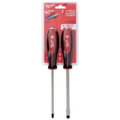 2-piece Demolition Screwdriver Set w/ Magnetic Tips, Tri-Lobe Handles & Hex Shanks Milwaukee