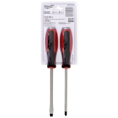 2-piece Demolition Screwdriver Set w/ Magnetic Tips, Tri-Lobe Handles & Hex Shanks Milwaukee