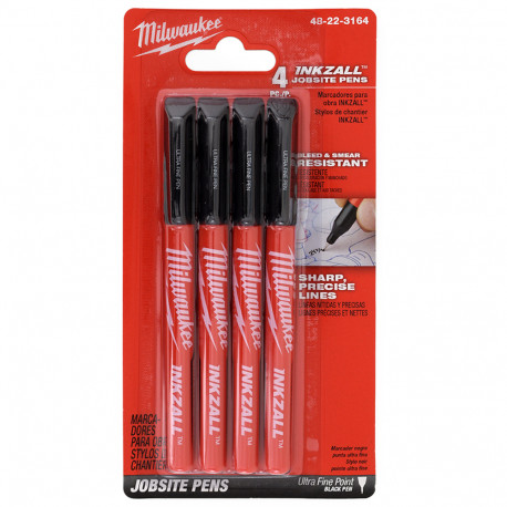 Inkzall Fine Point Marker, Black