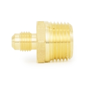 1/4" Flare x 1/2" Male NPT Threaded Brass Adapter Everhot