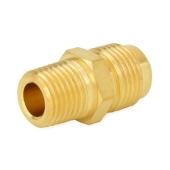 3/8" Flare x 1/4" Male NPT Threaded Brass Adapter Everhot