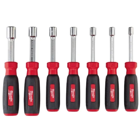 Milwaukee 7-piece SAE Hollow Shaft Nut Driver Set