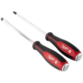 Milwaukee 2-piece Demolition Screwdriver Set w/ Magnetic Tips, Tri-Lobe Handles & Hex Shanks - Image 2