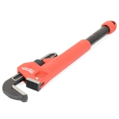 Milwaukee Cheater Steel Adjustable (10"/18"/24") Pipe Wrench, 2-7/8" Jaw Capacity - Image 3