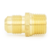 Everhot 1/2" Flare x 1/2" Male NPT Threaded Brass Adapter - Image 3