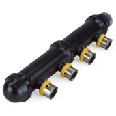 Viega 4-Port PEX Press Manifold, Closed, 3/4" x 1/2" - Image 4