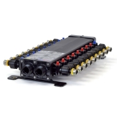 Viega 18-Port, 1/2" PEX Press ManaBloc Manifold, (8) Hot, (10) Cold - Image 3