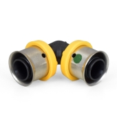 Viega 1/2" PEX x 1/2" PEX Press Elbow, Poly Alloy, Lead-Free - Image 3