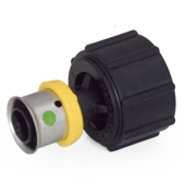 Viega 1/2" PEX Press (PolyAlloy) x 1/2" ManaBloc Port Adapter - Image 1