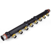 Viega 8-Port PEX Press Manifold, Open, 1" x 1" x 1/2" - Image 3