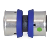 Viega 3/4" PEX x 3/4" PEX Press Coupling, Poly Alloy, Lead-Free - Image 2